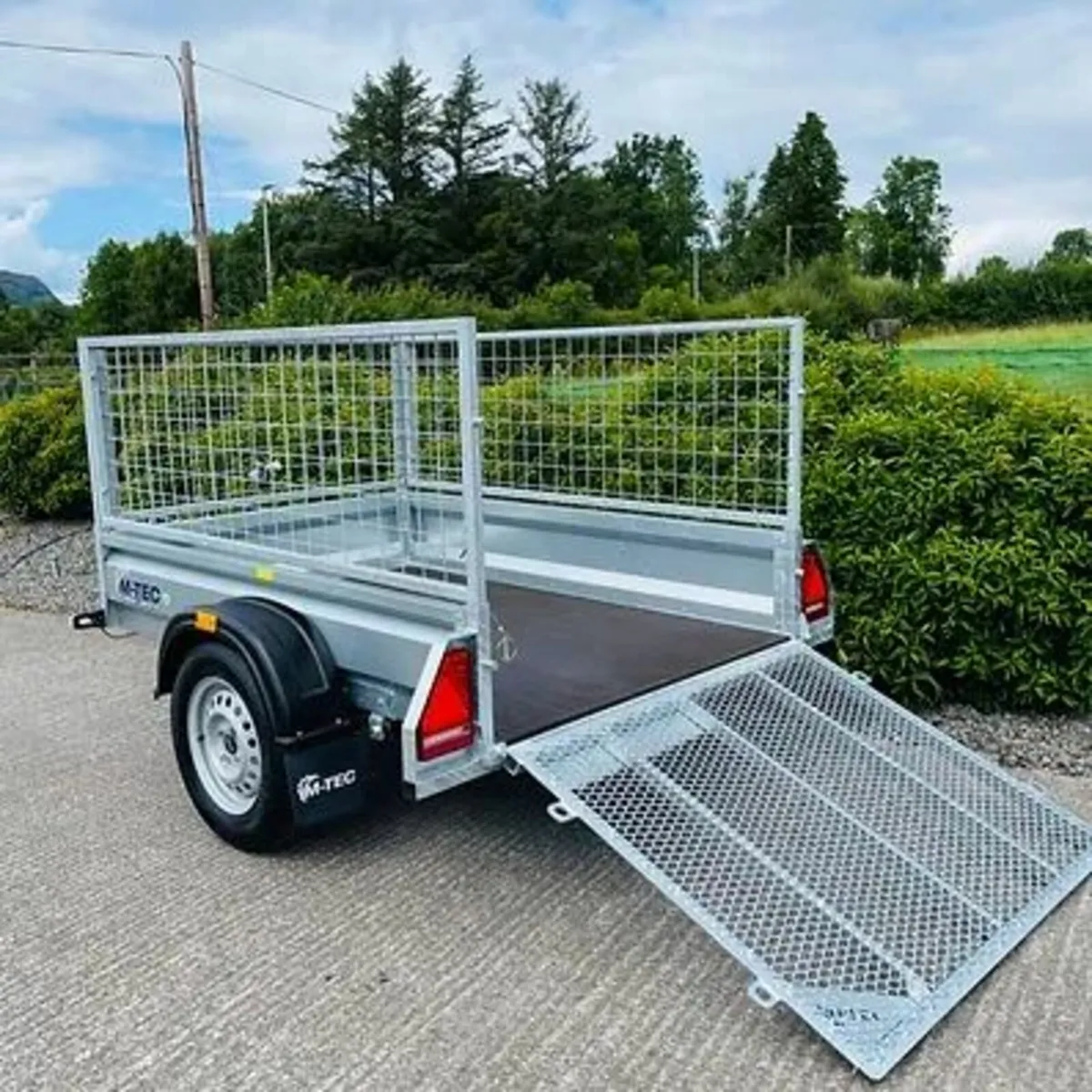 M-TEC 6x4 Single Axle Trailer - Image 2