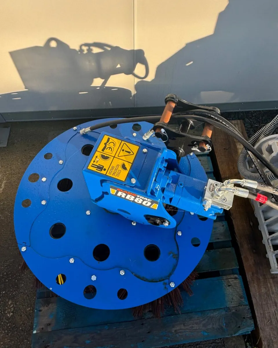 Slanetrac RB80 rotary brush attachment - Image 3
