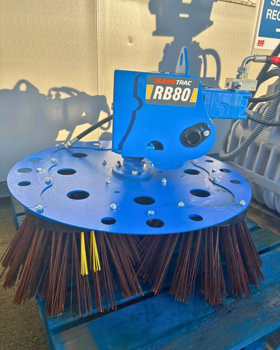 Slanetrac RB80 rotary brush attachment - Image 4