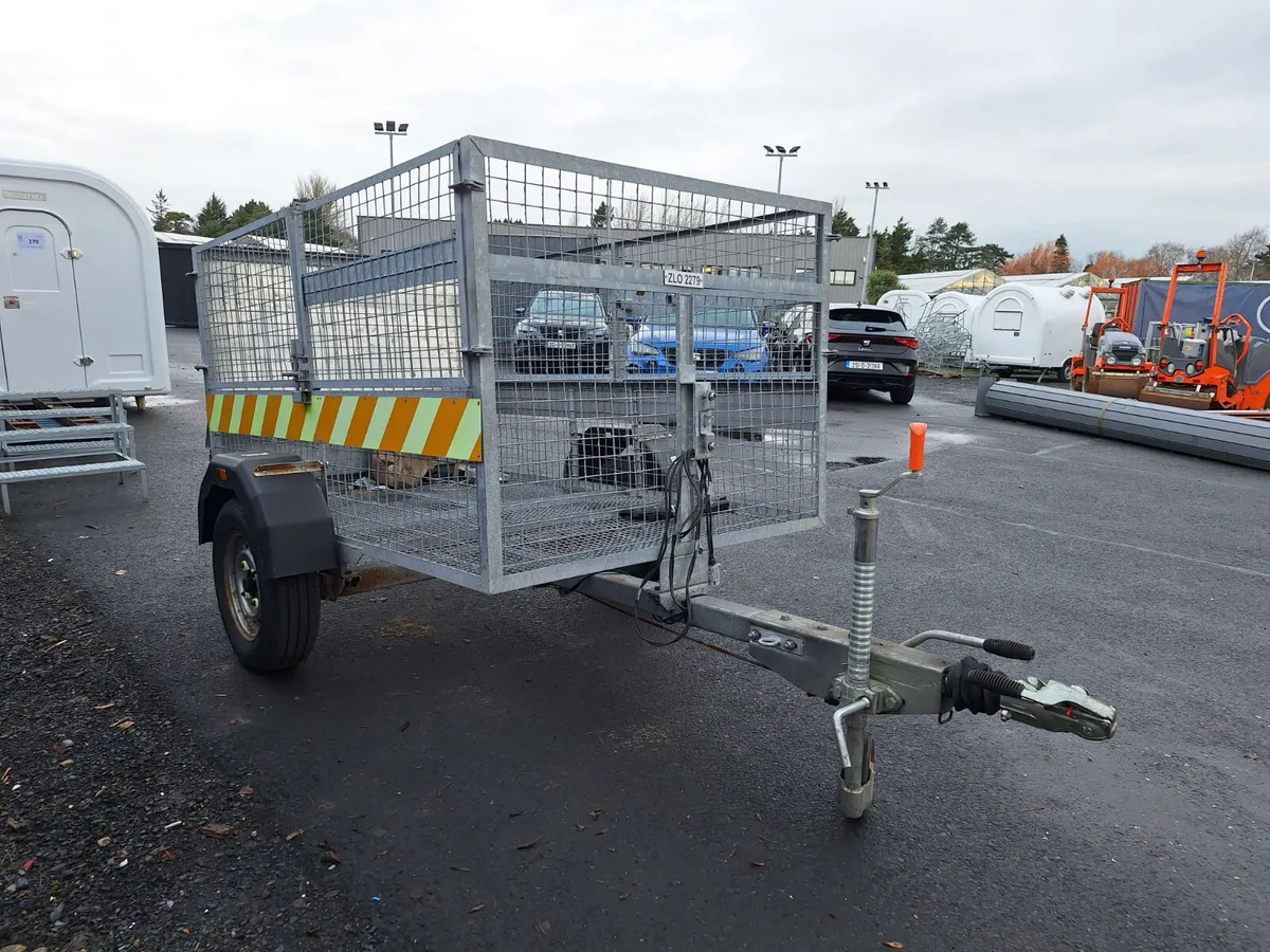 Bradley Approx 7x4 Single Axle Trailer For Auction - Image 2