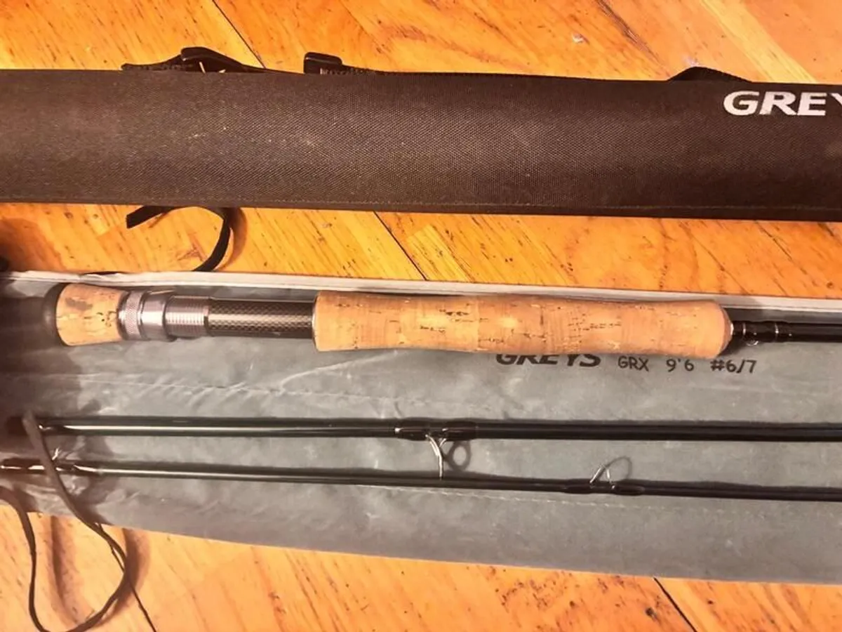 Greys GRX 6/7 Fly Rod 9ft 6ins  3 Piece Great Condition - Image 3