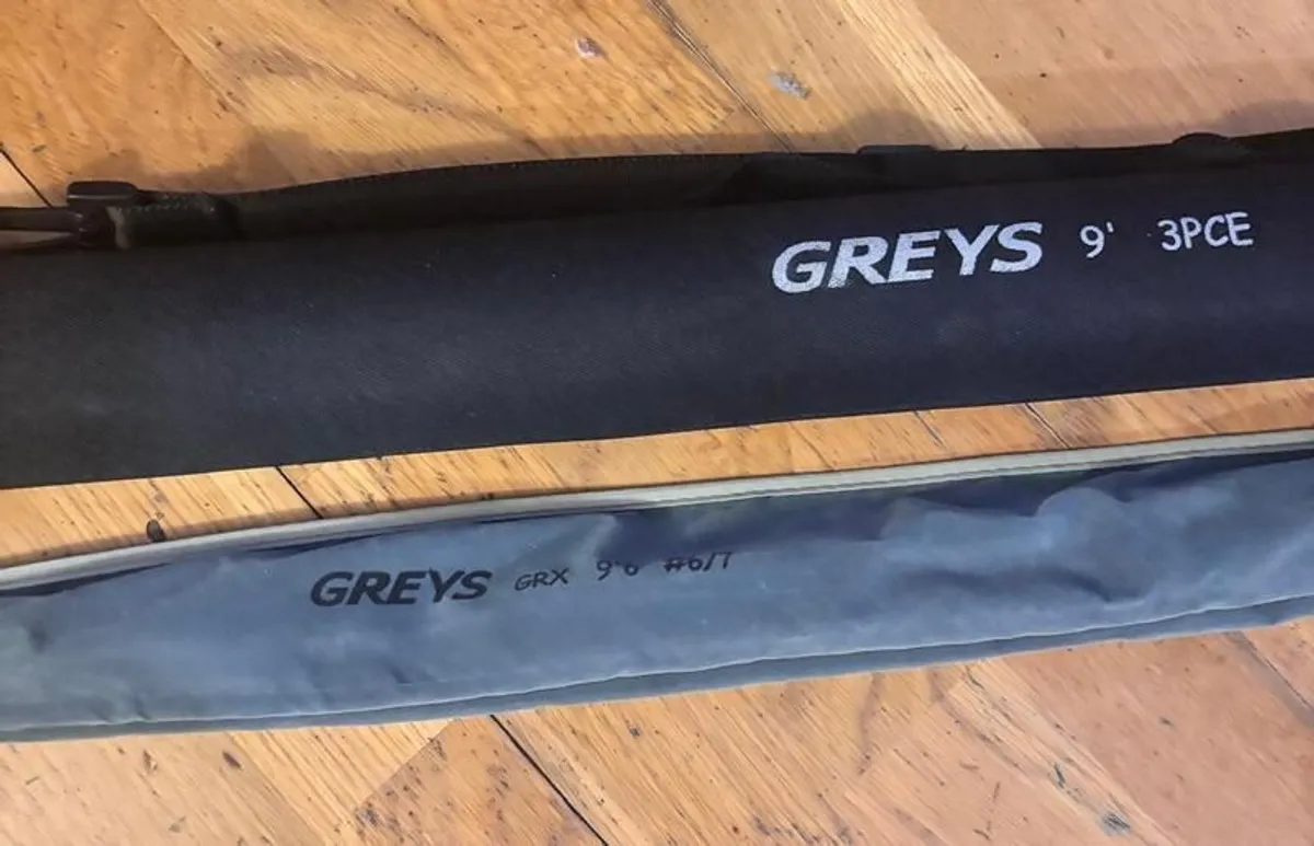 Greys GRX 6/7 Fly Rod 9ft 6ins  3 Piece Great Condition - Image 4