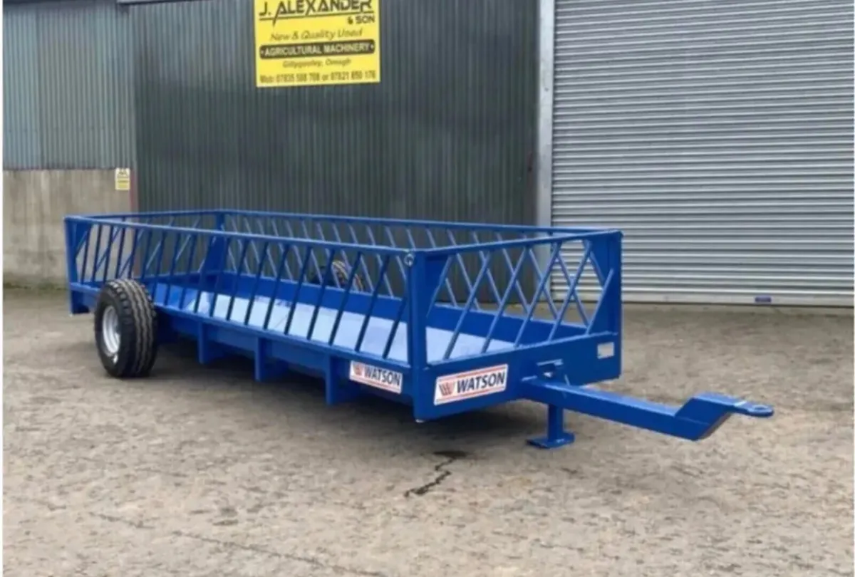 WATSON SHEEP / YOUNG STOCK FEEDING TRAILER - Image 1
