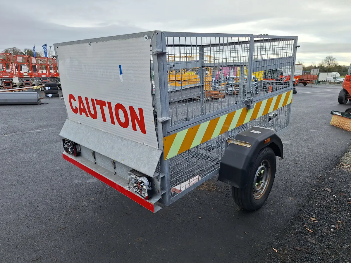 Bradley Approx 7x4 Single Axle Trailer For Auction - Image 3