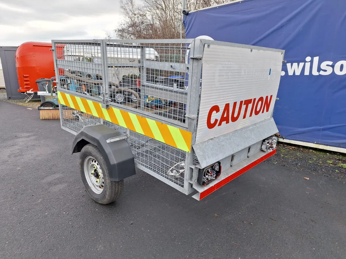 Bradley Approx 7x4 Single Axle Trailer For Auction - Image 4