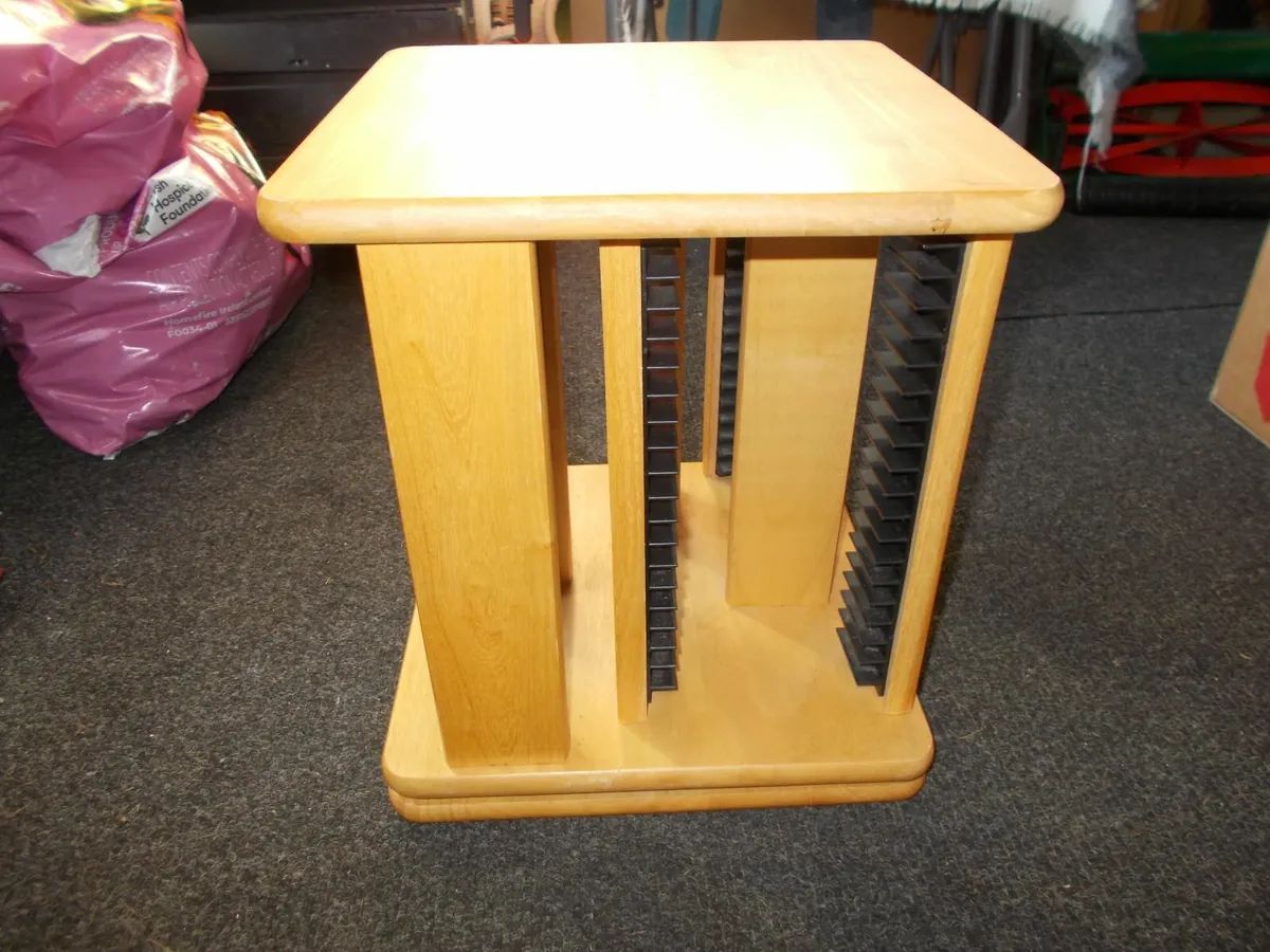 Rotating CD Holder Rack - Image 1