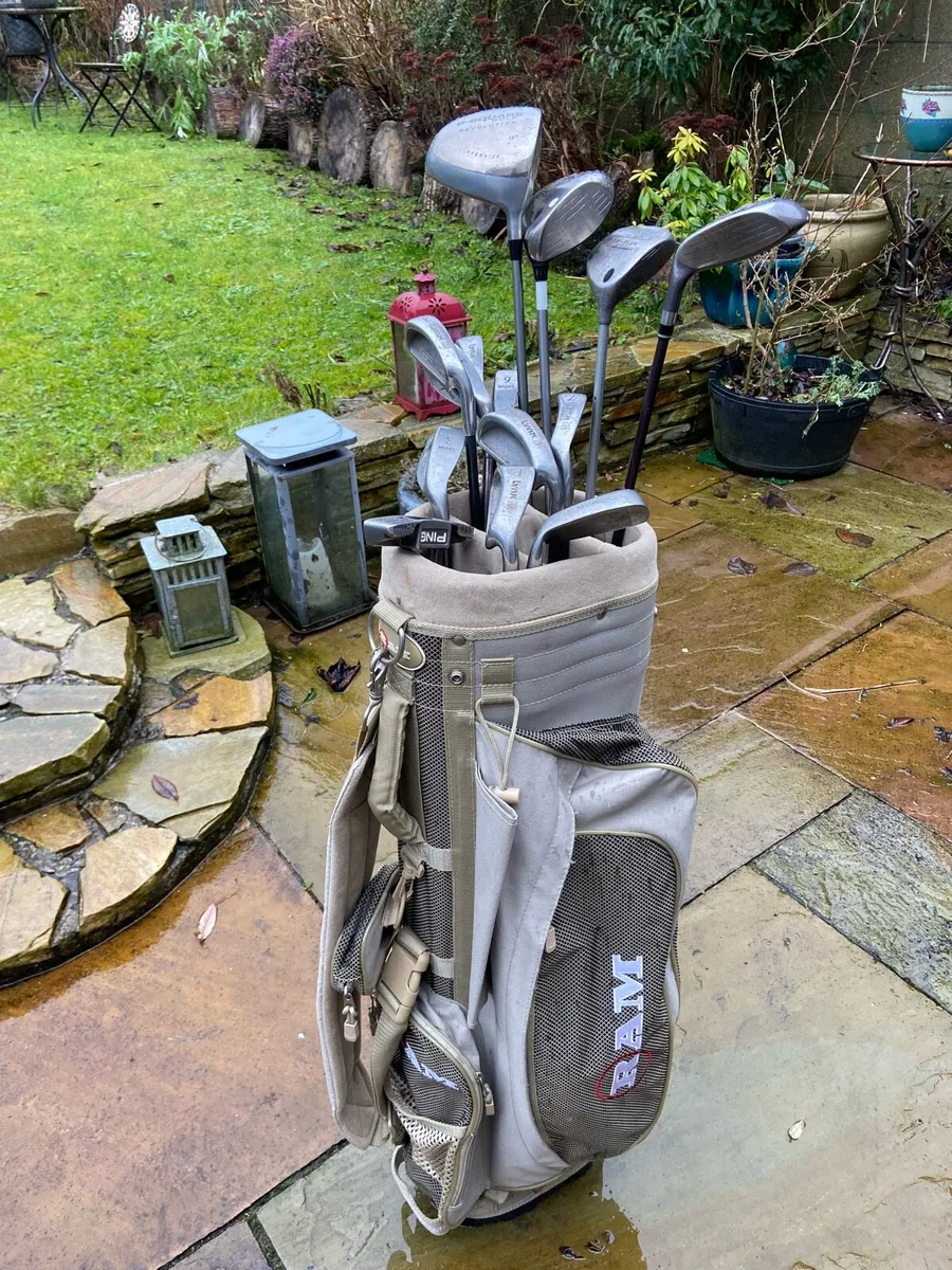 Lady’s. Golf. Bag. &. Clubs - Image 1