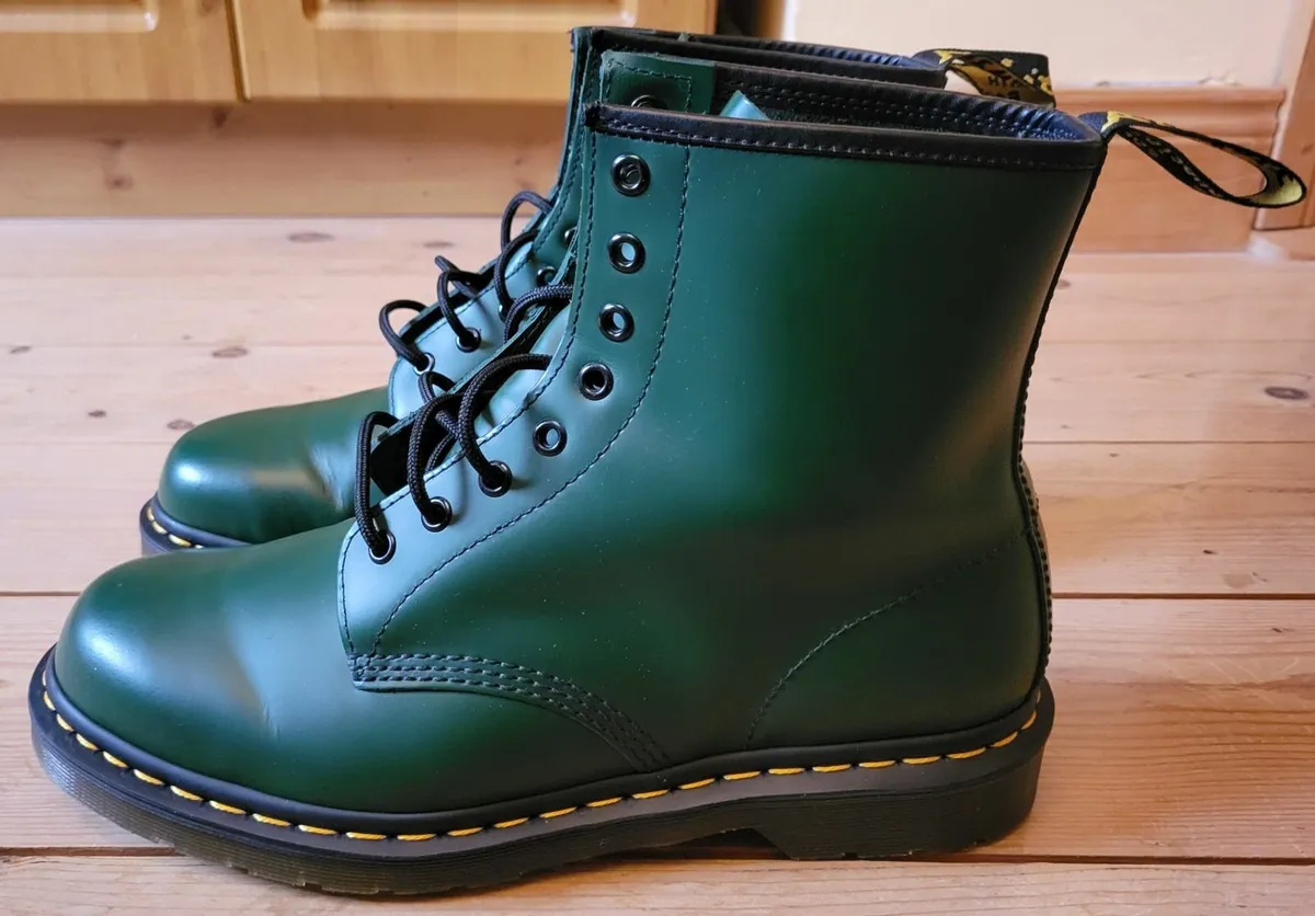 Dr Martens Boots green - Image 3