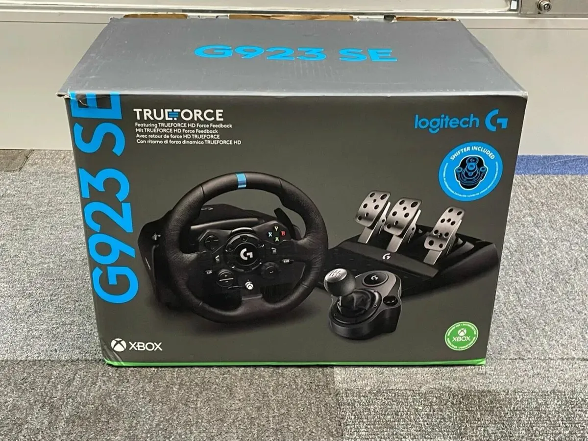 Logitech G923 SE Gaming Wheel and Pedals - Image 1