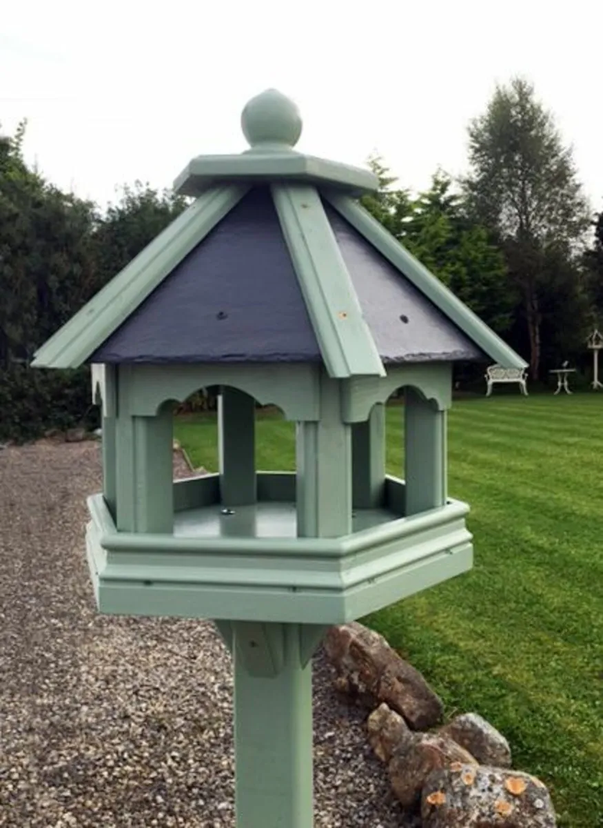 Bird Table feeders Slated Roof - colour choices. - Image 2