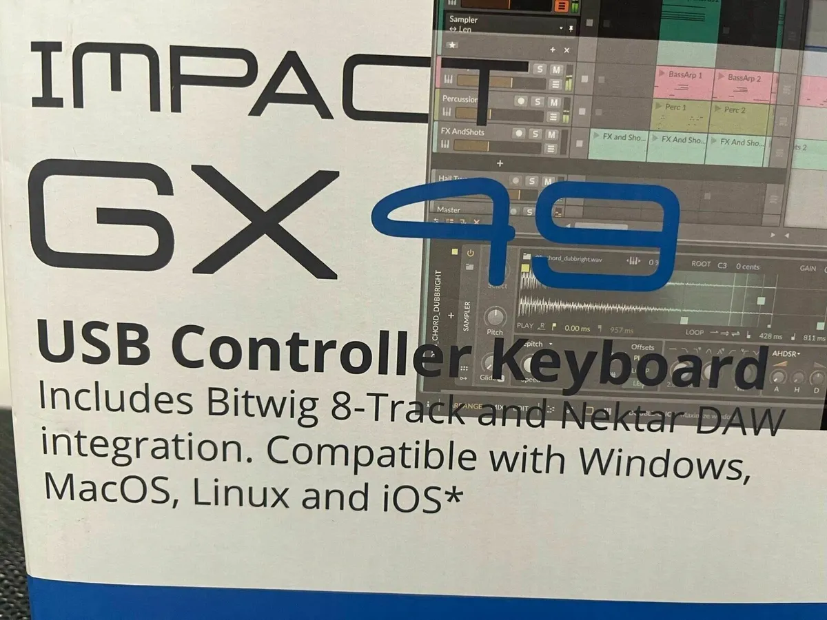 Nektar Impact GX49 Midi Keyboard - Image 2