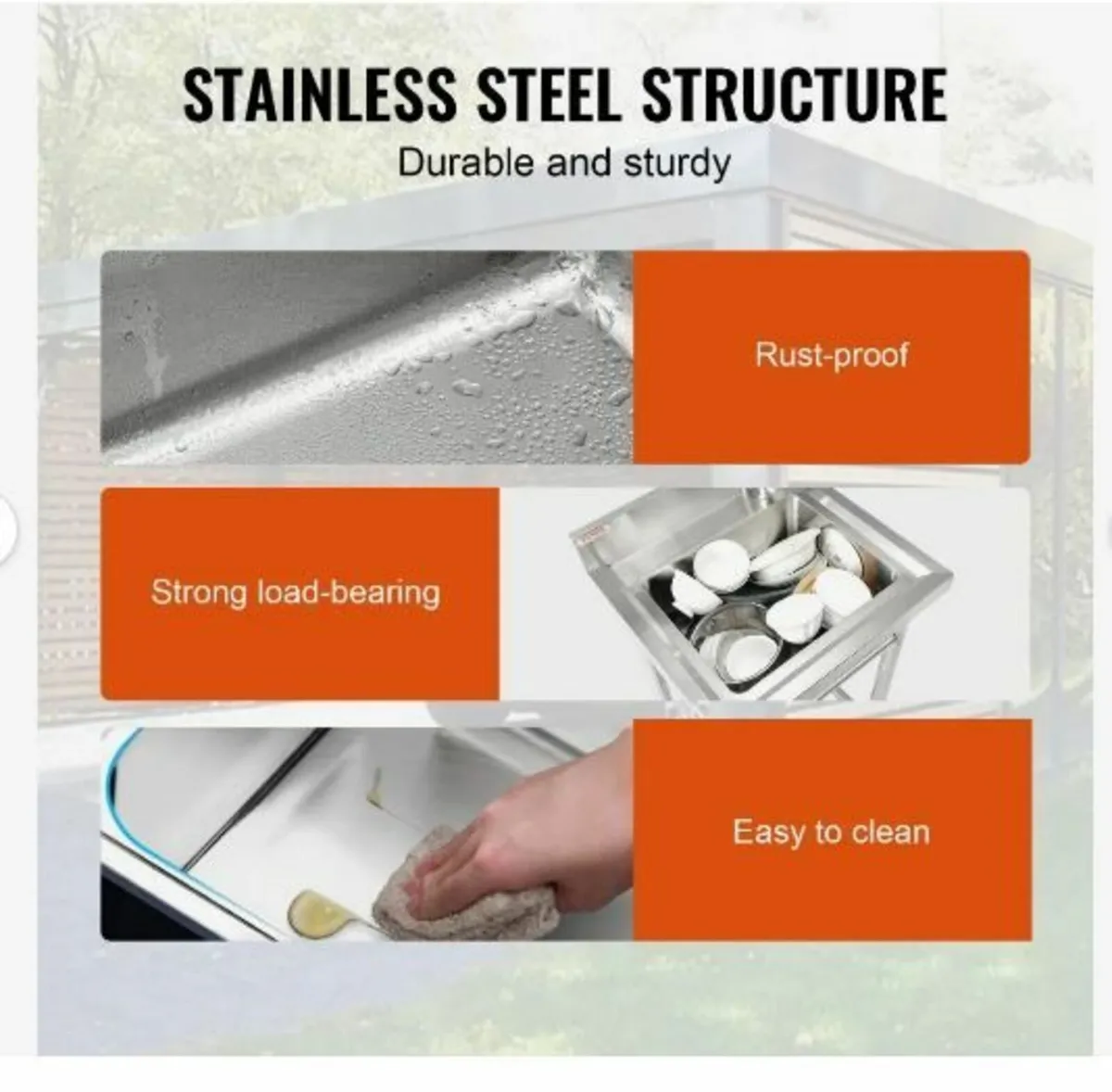 Stainless Steel Utility Sink - Image 2