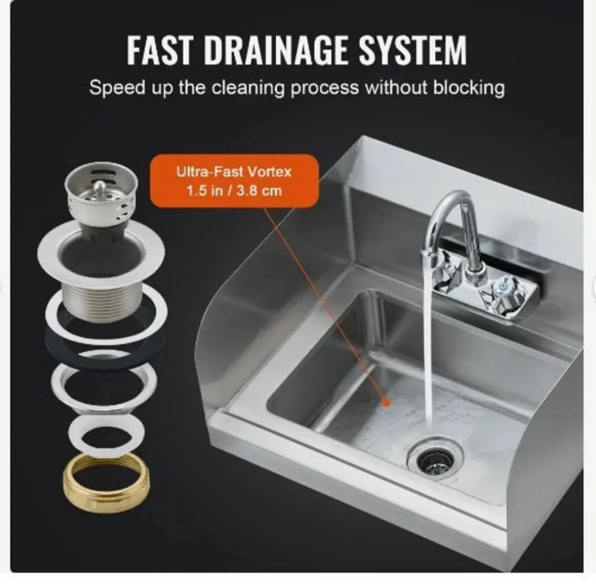 Commercial Hand Sink - Image 2