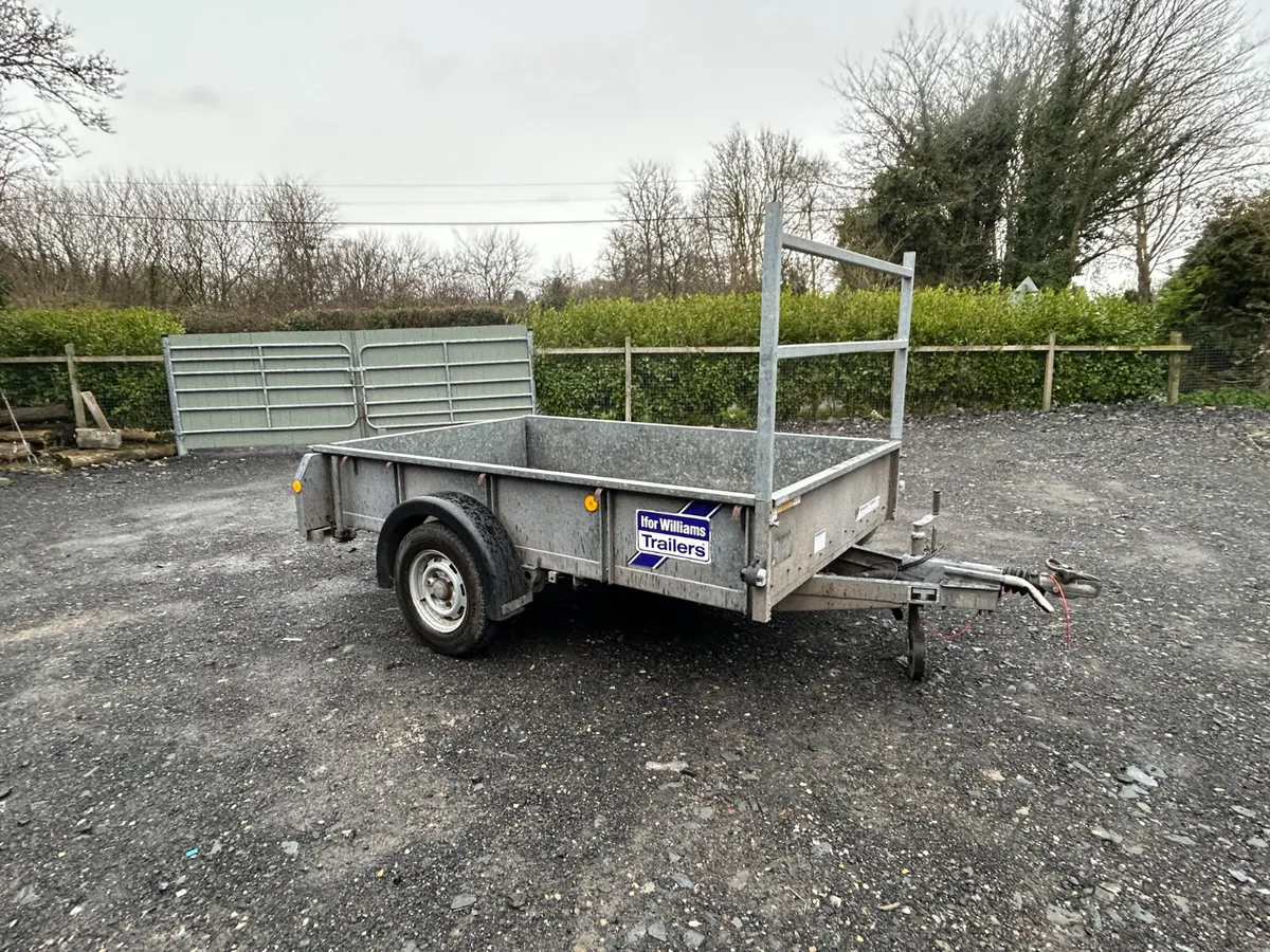 Ifor Williams 8x5 Braked Single Axle Trailer - Image 4