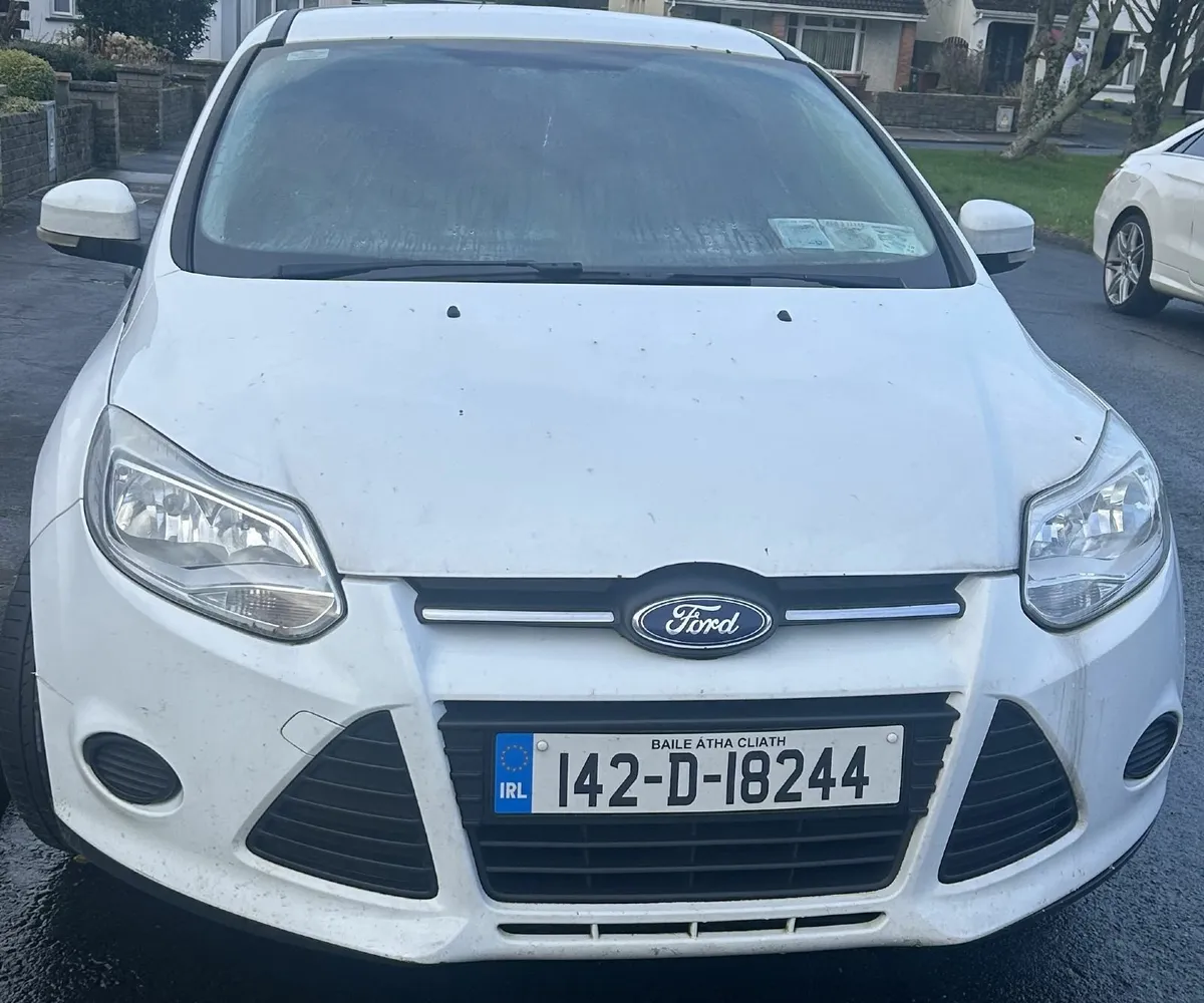 Ford Focus Van White 1.6l 2014 - Image 1