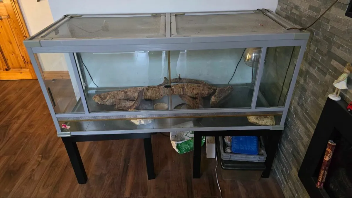 reptile Terrarium 58cm X 61cm X 140cm/ 23"x24"x55" - Image 3