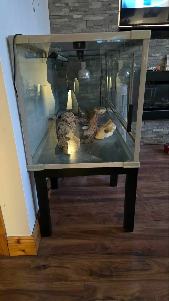 reptile Terrarium 58cm X 61cm X 140cm/ 23"x24"x55" - Image 4