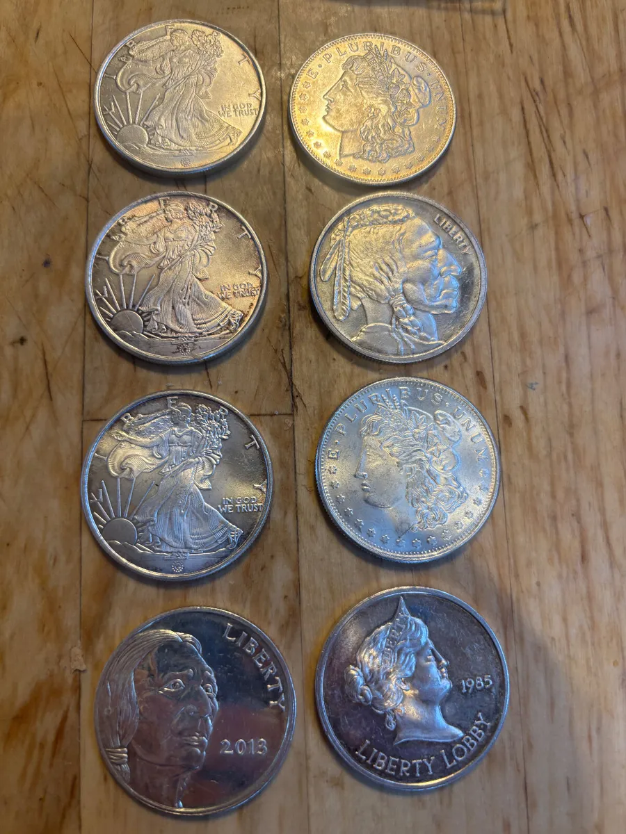 Silver coins - Image 3