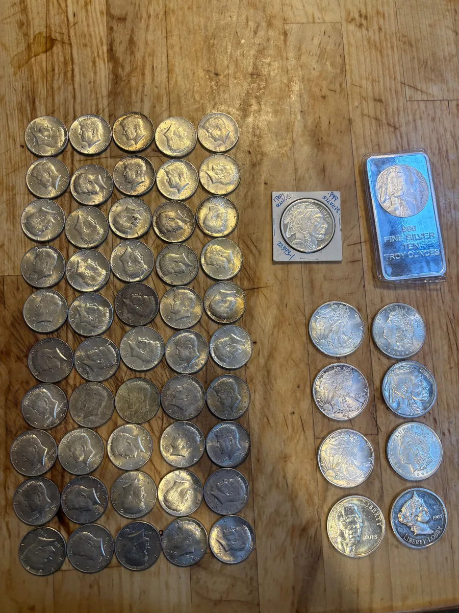 Silver coins - Image 1