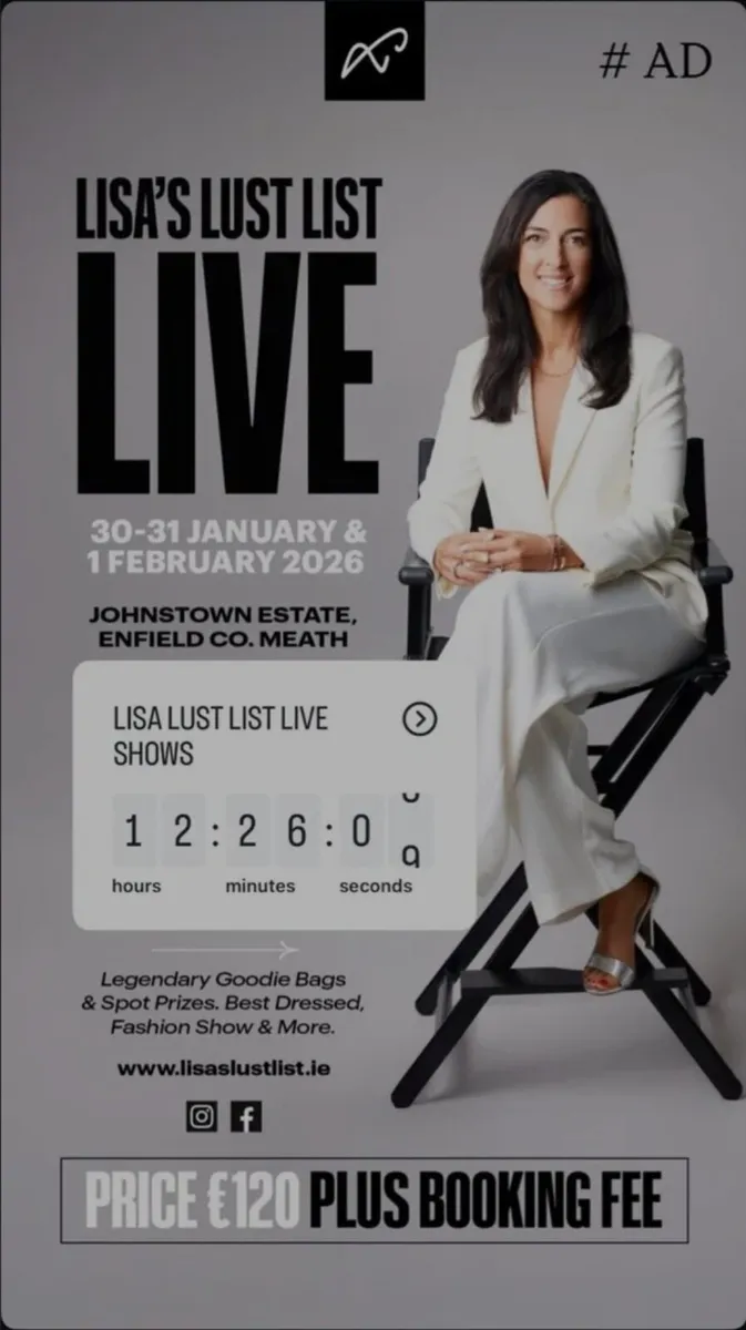 Lisa lust tickets Johnstown House