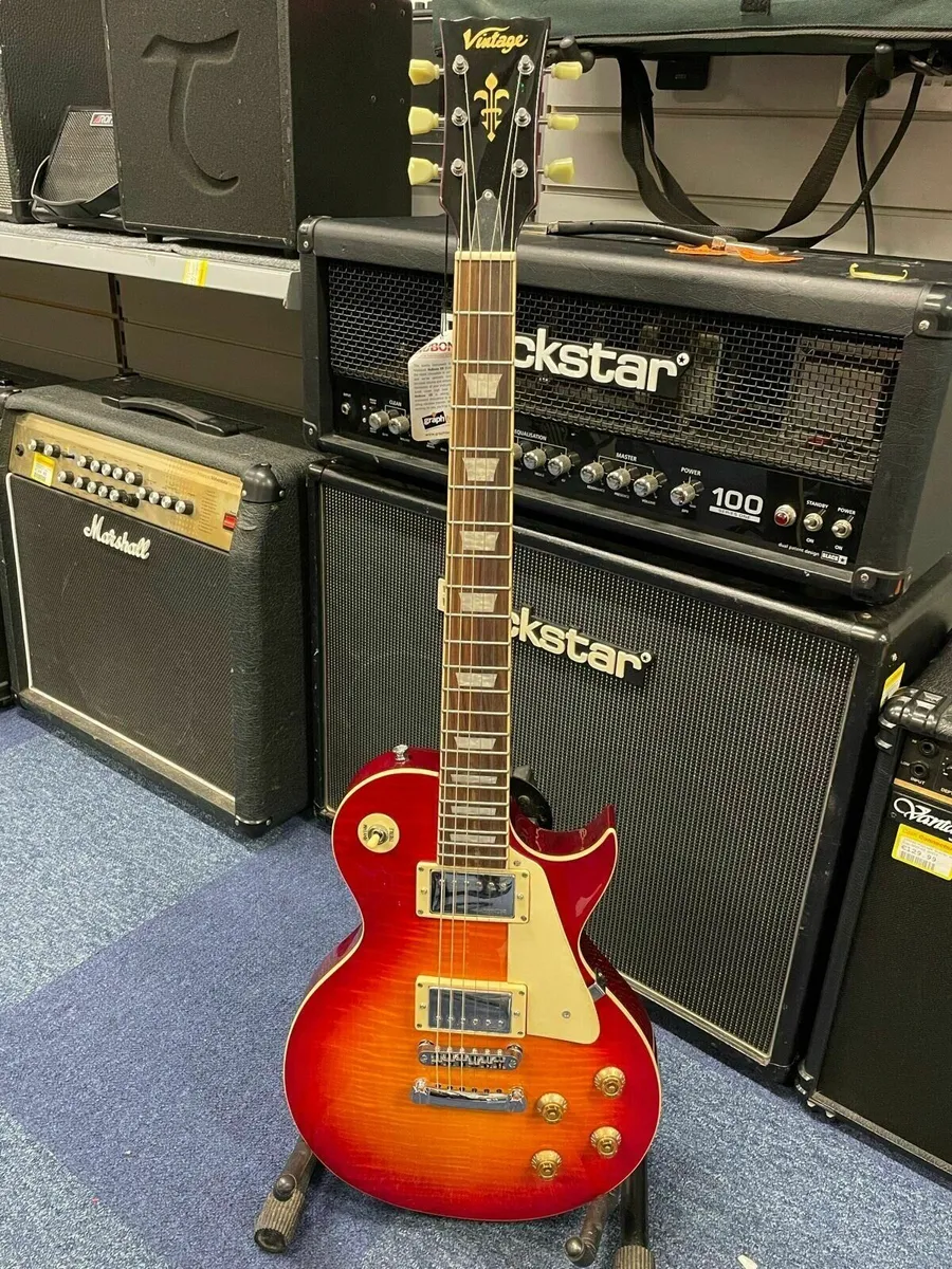 Vintage V100 Cherry Burst - Image 1