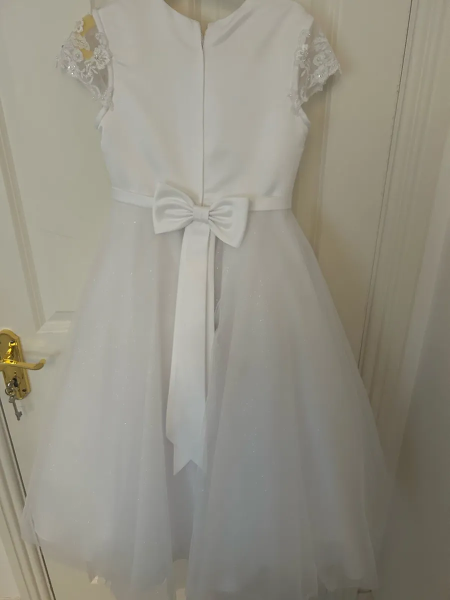 Communion Dress Bundle [bag and headpiece include] - Image 2