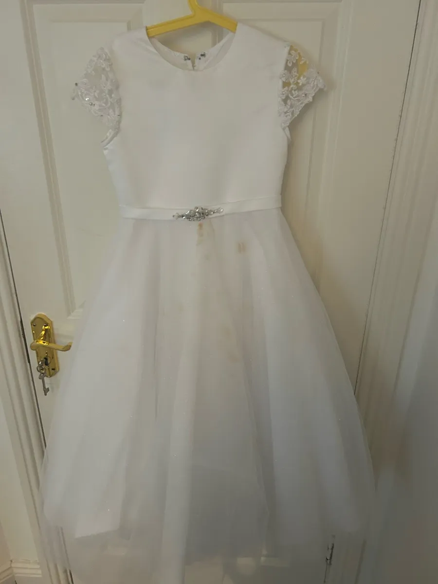 Communion Dress Bundle [bag and headpiece include] - Image 4