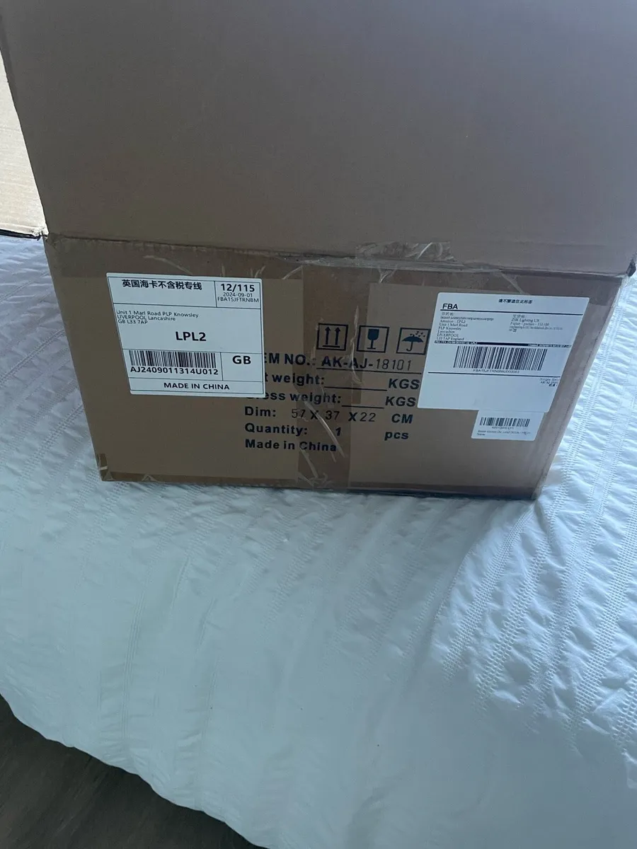 6 Light Chandelier - Crystal Style - Image 1