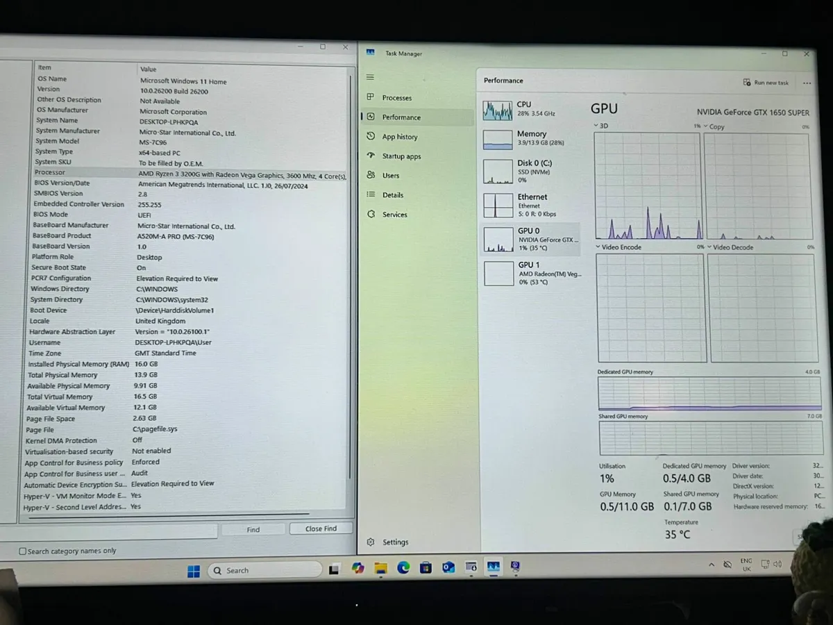 Gaming PC - Ryzen 3, 1650 Super, 16GB Ram - Image 4