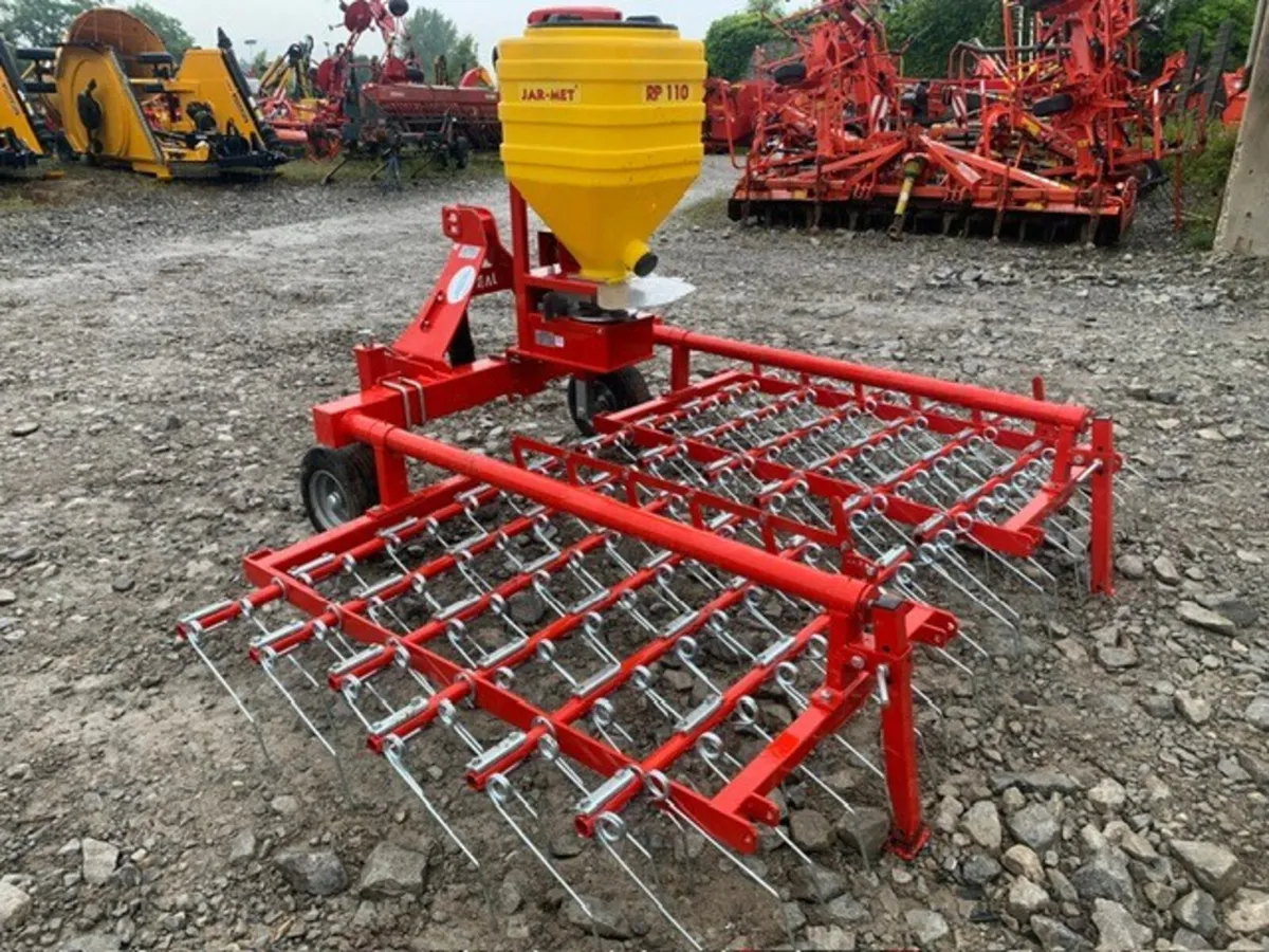 JARMET 3M SPRINGTINE HARROW + SEEDER - Image 3