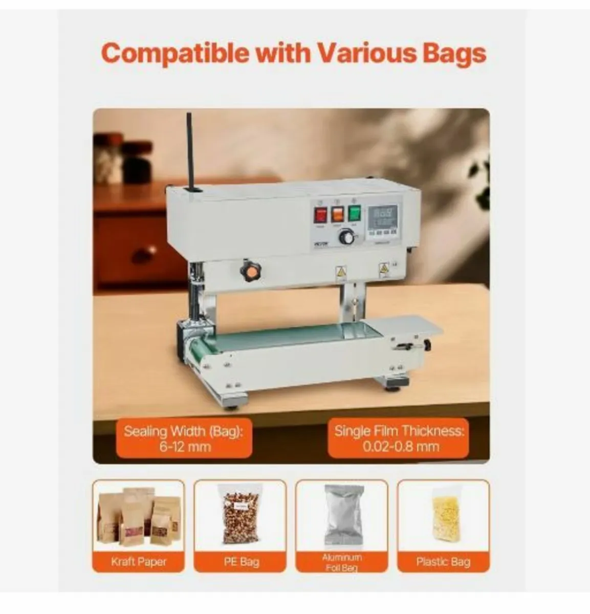 Continuous Bag Band Sealing Machine - Image 3