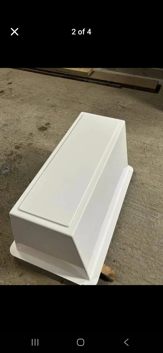 Brand new double jockey fibreglass seat pods - Image 1