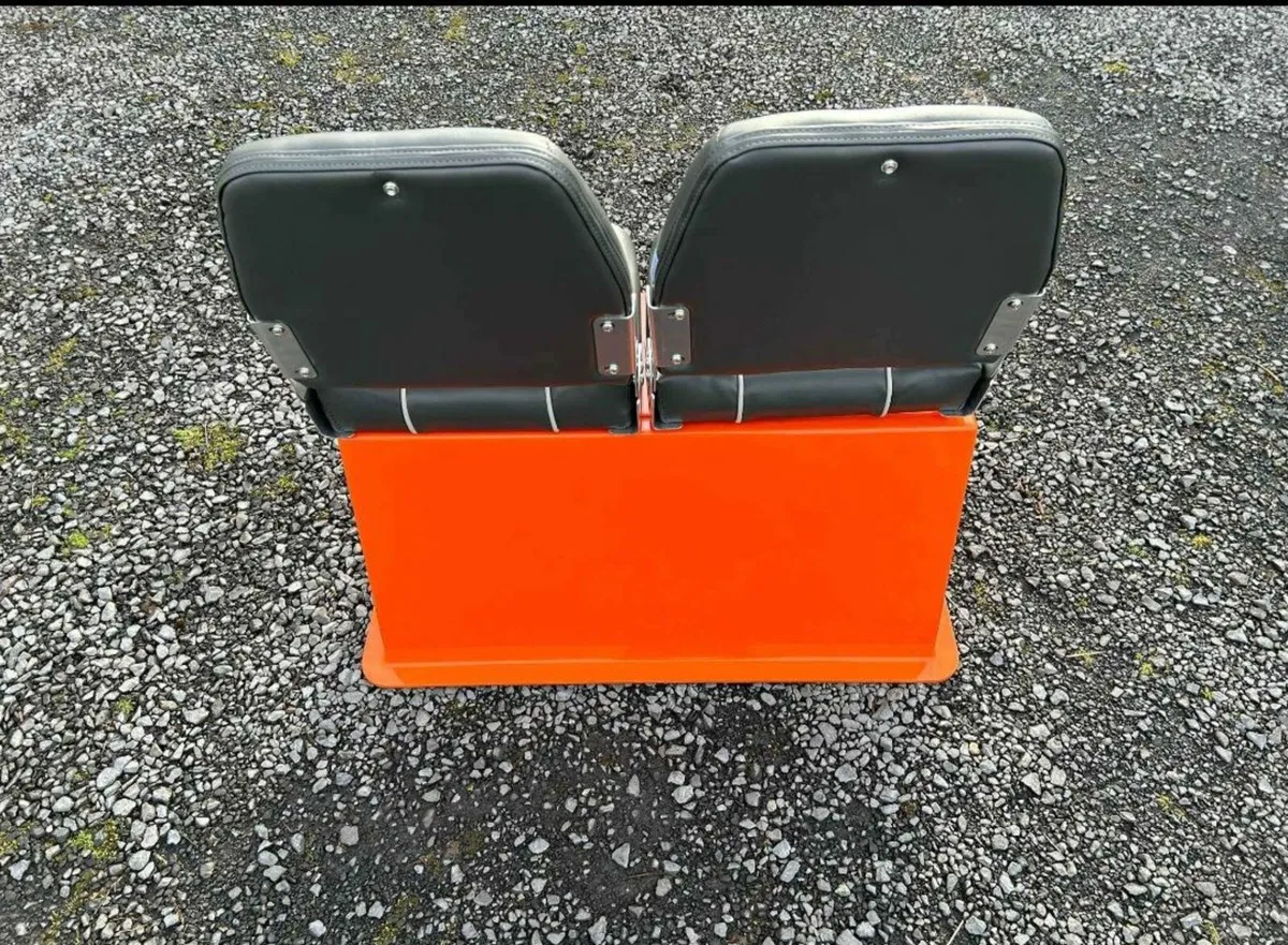Brand new fibreglass double jockey seats - Image 3