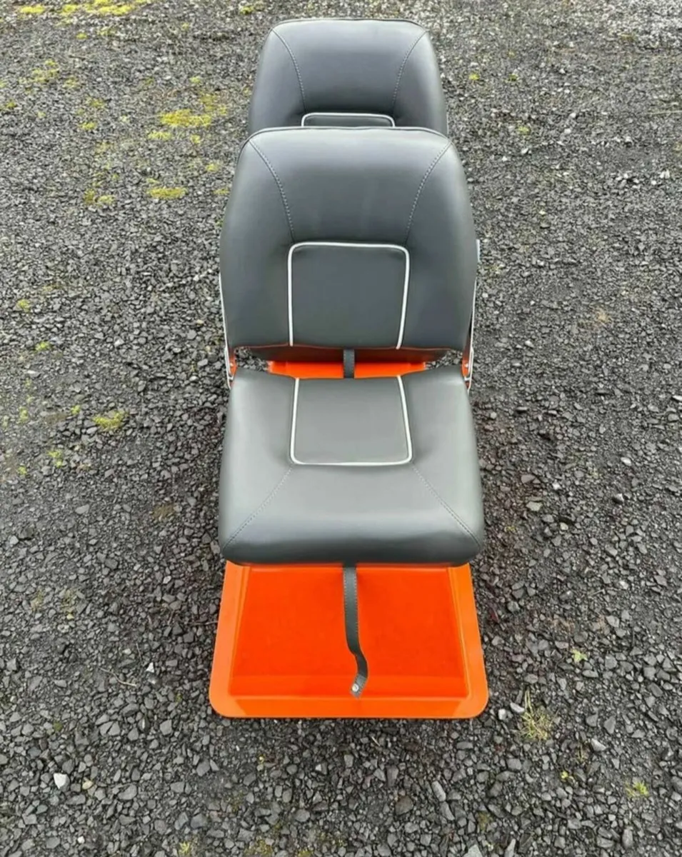 Brand new fibreglass double jockey seats - Image 4