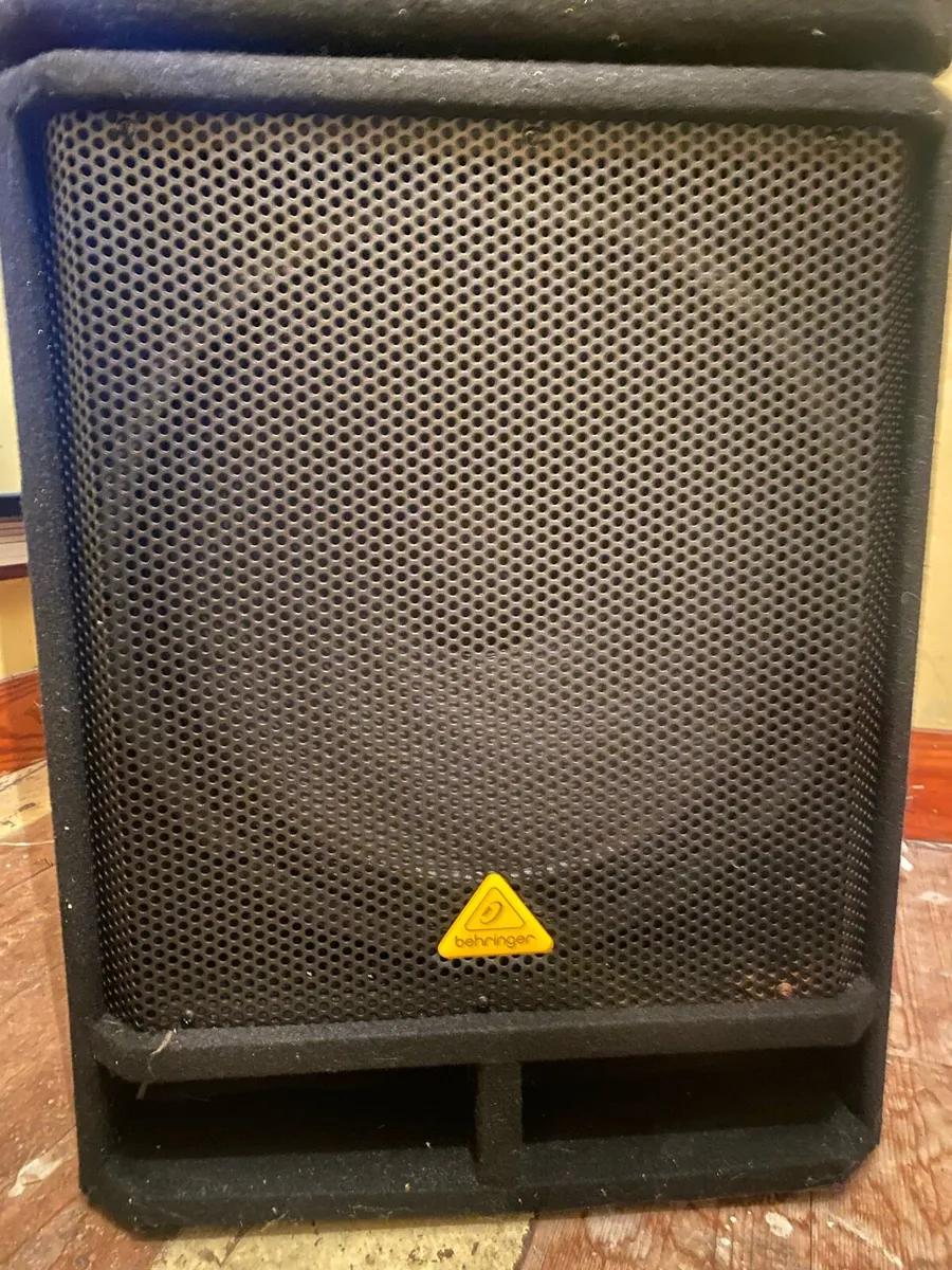 Two Behringer 18” Subwoofers - Image 1