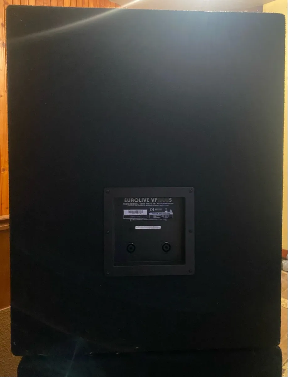 Two Behringer 18” Subwoofers - Image 3
