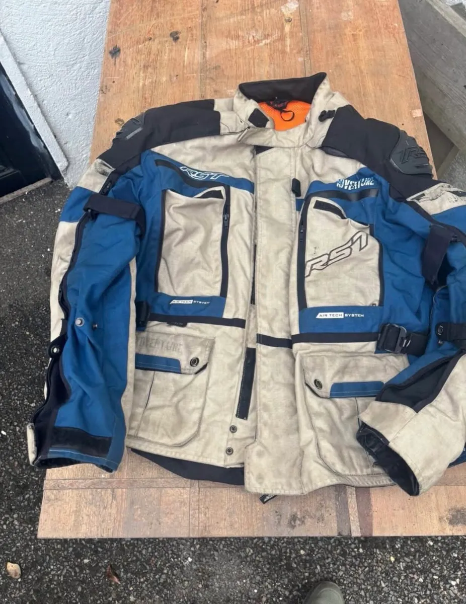 Rst jacket + trousers + adventure spec  pannier s - Image 1