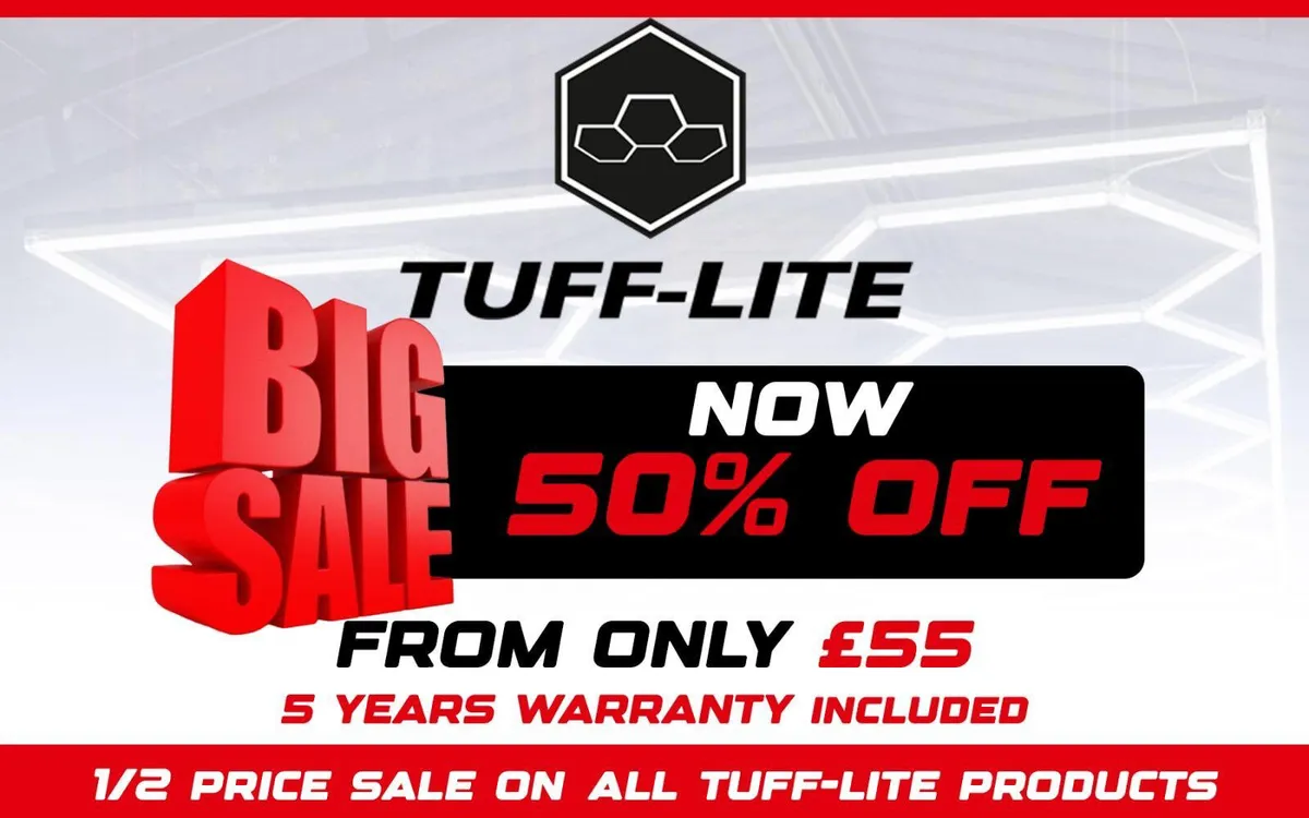 Tuff Lite LED HEX Gyms Man Caves Garage Shop - Image 2