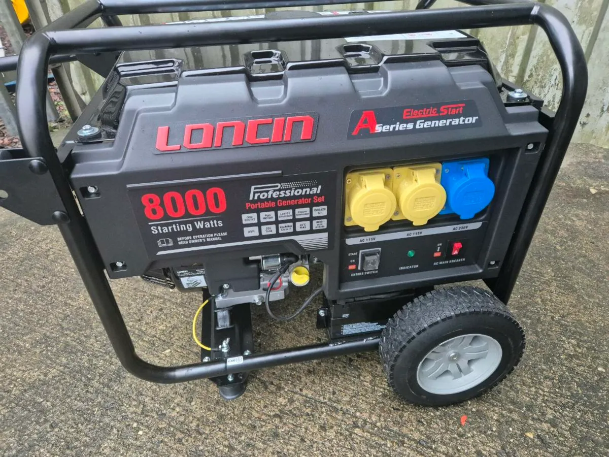 New Loncin 8Kva Generators - Image 3