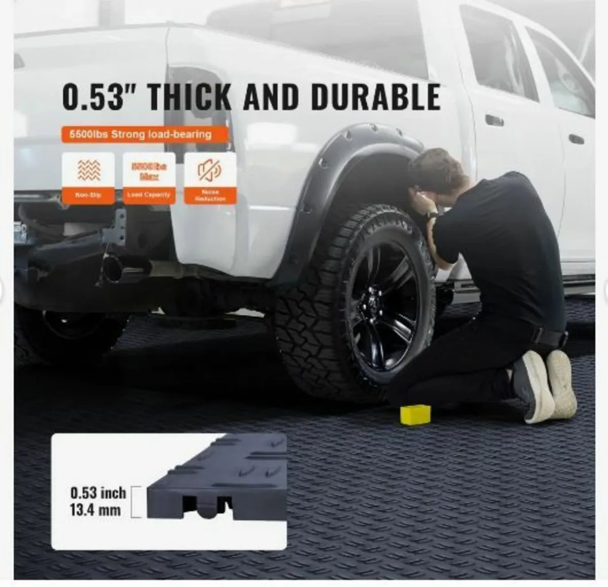 Garage Tiles Interlocking, 12 x 12 x 0.53 inch - Image 3