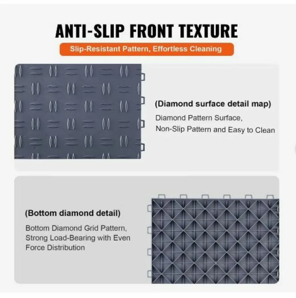 Garage Tiles Interlocking, 12 x 12 x 0.53 inch - Image 4