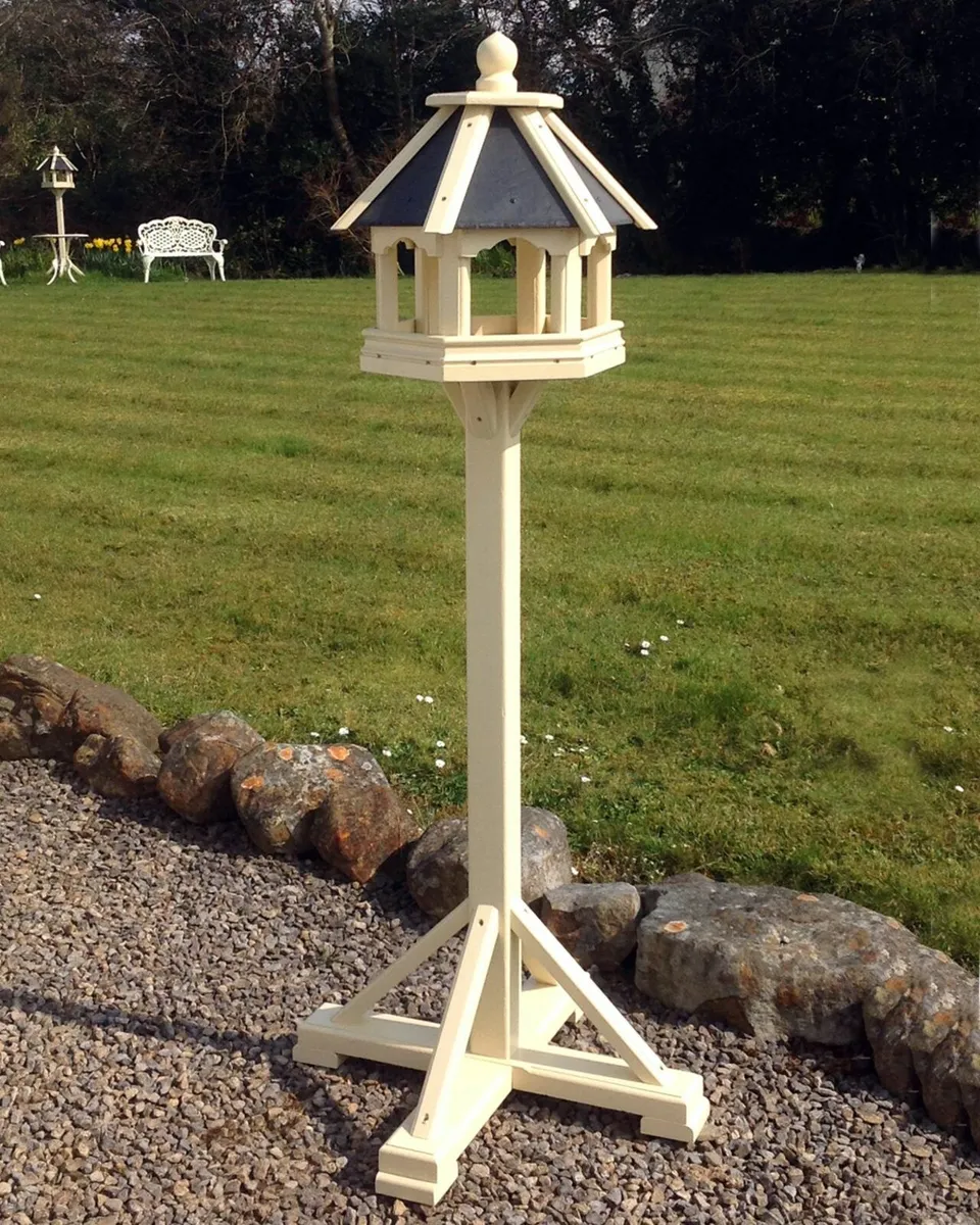 Bird Table feeders Slated Roof - colour choices. - Image 1