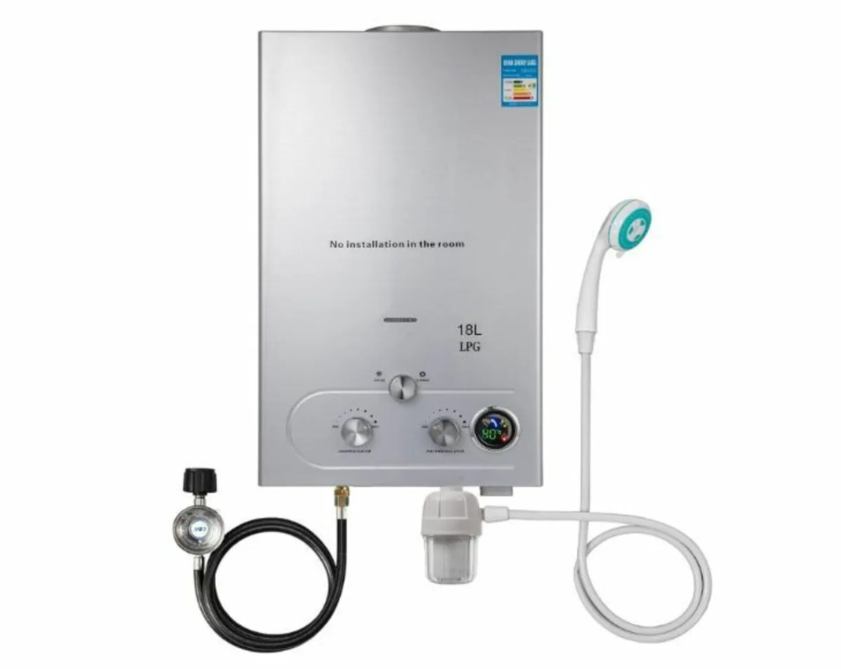 Liquid Gas Instantaneous Water Heater 18L 36KW - Image 3