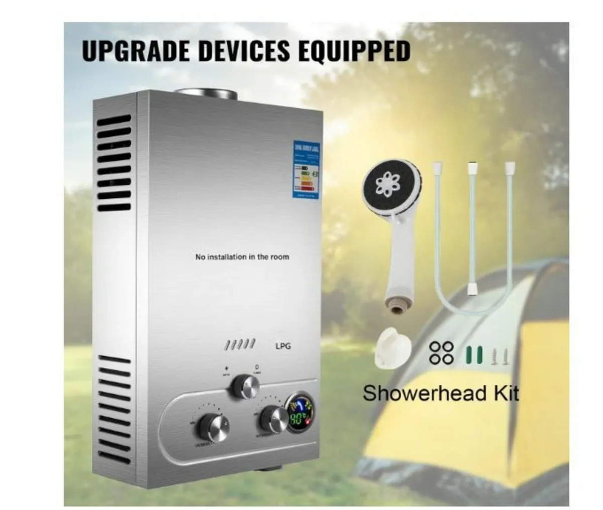 Liquid Gas Instantaneous Water Heater 18L 36KW - Image 4