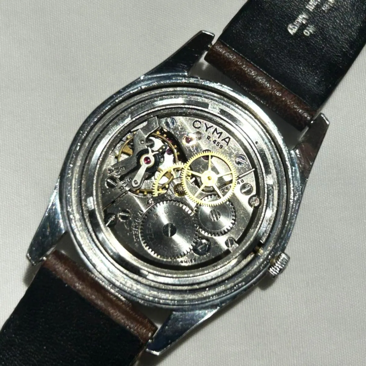 Cyma Navystar Cymaflex Vintage Swiss Watch - Image 2