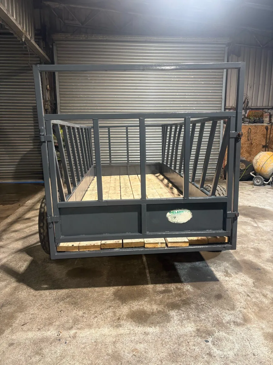 12 foot Delaney feed trailer - Image 1