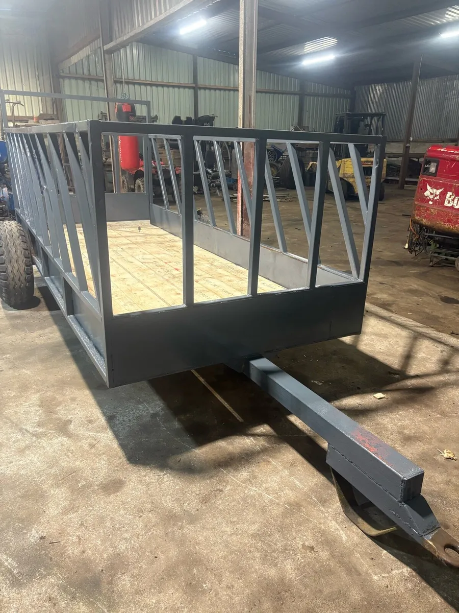 12 foot Delaney feed trailer - Image 2