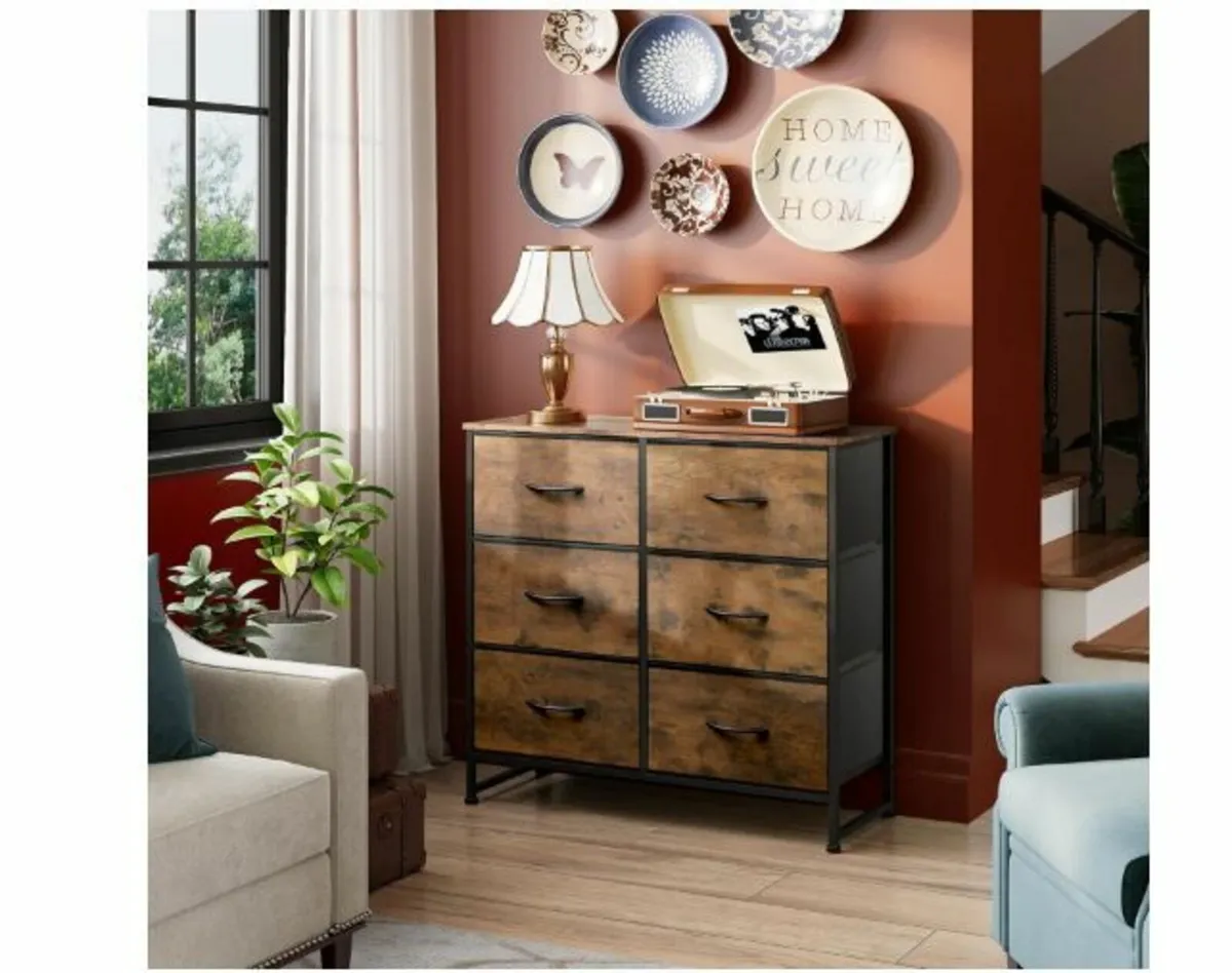 Fabric Chest of Drawers - Image 3