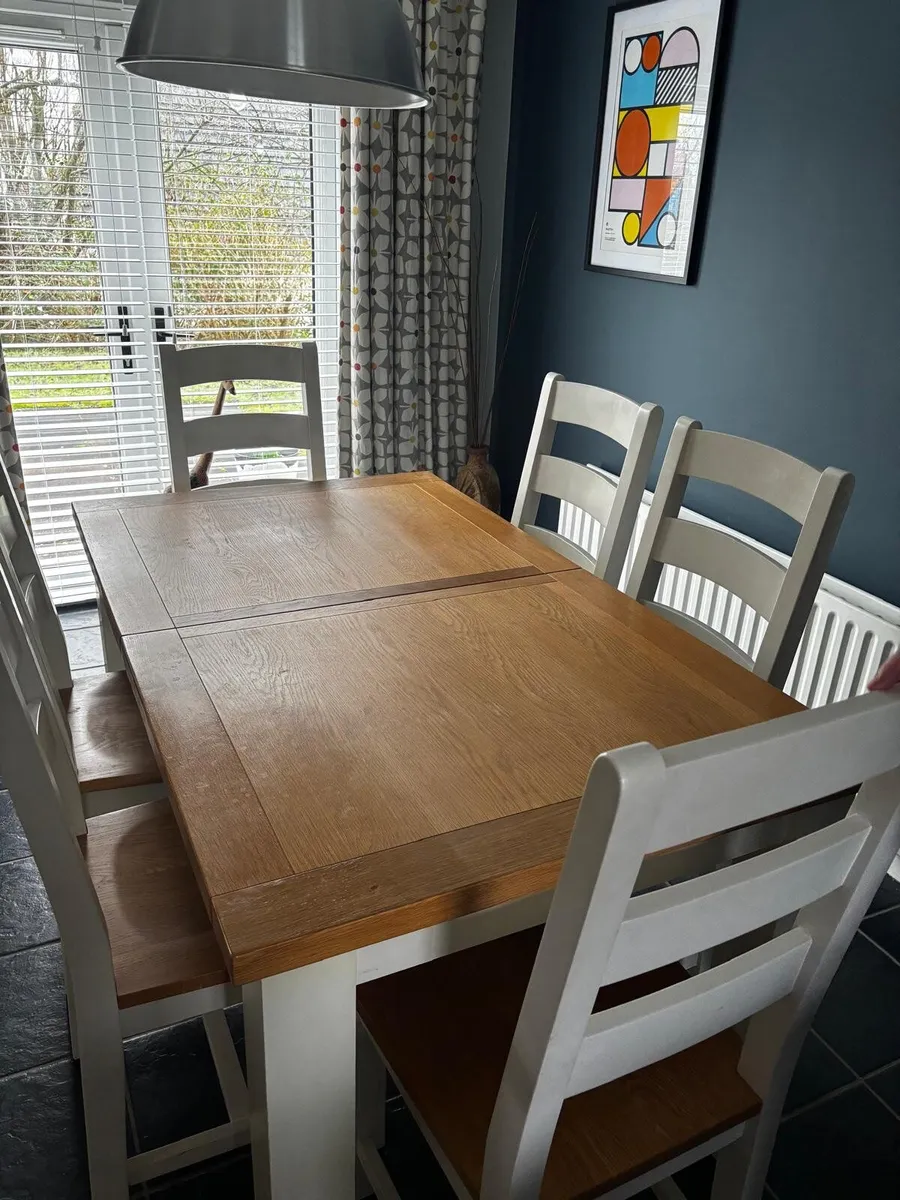 Dining table and chairs - Image 2