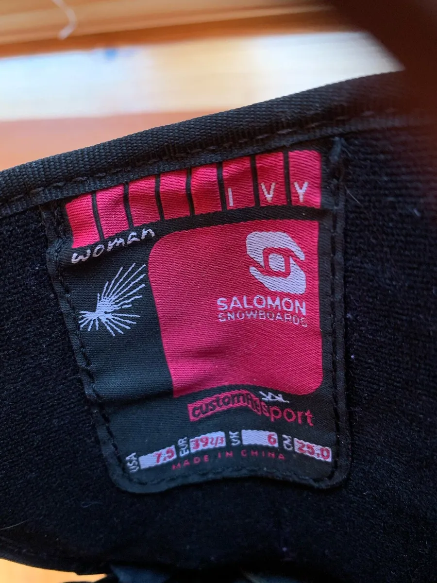 Salomon Ivy women’s snowboarding boots - Image 4